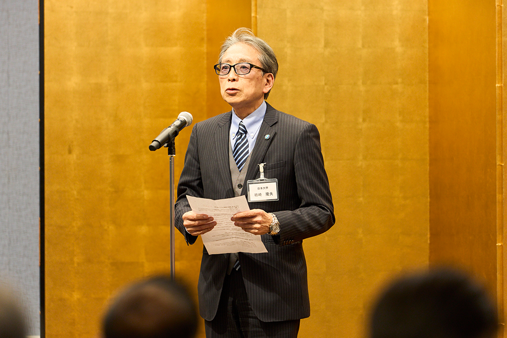 日本大学理工学部シニアリサーチフェロー 柿崎隆夫審査委員長